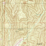 United States Geological Survey Floy Canyon South, UT (1991, 24000-Scale) digital map