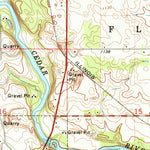 United States Geological Survey Floyd, IA (1971, 24000-Scale) digital map