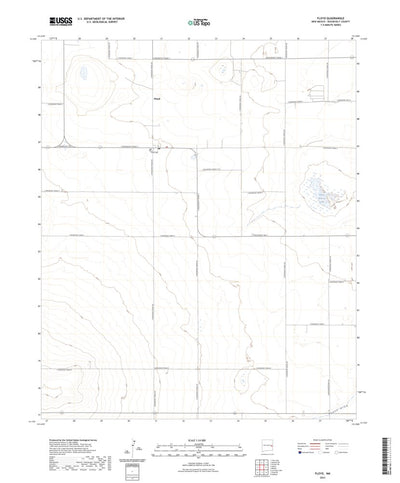 United States Geological Survey Floyd, NM (2023, 24000-Scale) digital map