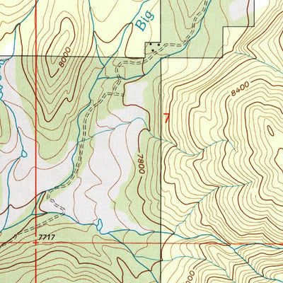 United States Geological Survey Floyd Peak, CO (2000, 24000-Scale) digital map