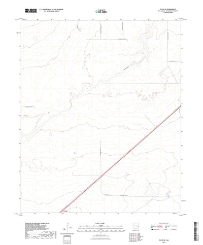 United States Geological Survey Floyd SE, NM (2023, 24000-Scale) digital map