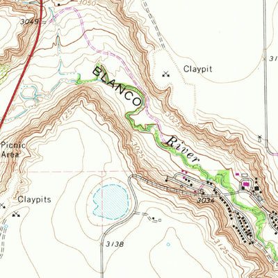 United States Geological Survey Floydada, TX (1965, 24000-Scale) digital map