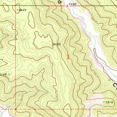 United States Geological Survey Flume Canyon, UT (1970, 24000-Scale) digital map