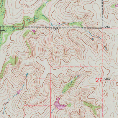United States Geological Survey Flush, KS (1964, 24000-Scale) digital map