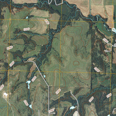 United States Geological Survey Flush, KS (2009, 24000-Scale) digital map