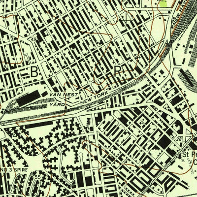 United States Geological Survey Flushing, NY (1947, 24000-Scale) digital map