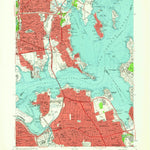 United States Geological Survey Flushing, NY (1955, 24000-Scale) digital map