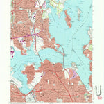 United States Geological Survey Flushing, NY (1966, 24000-Scale) digital map