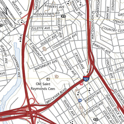 United States Geological Survey Flushing, NY (2023, 24000-Scale) digital map