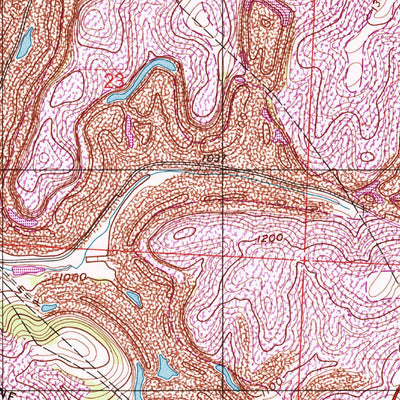 United States Geological Survey Flushing, OH (1994, 24000-Scale) digital map
