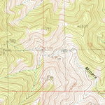 United States Geological Survey Flux, UT (1985, 24000-Scale) digital map