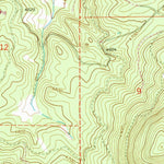 United States Geological Survey Fly Valley, OR (1965, 24000-Scale) digital map