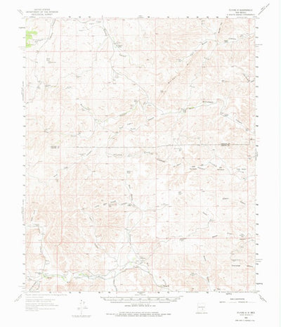 United States Geological Survey Flying H, NM (1961, 62500-Scale) digital map