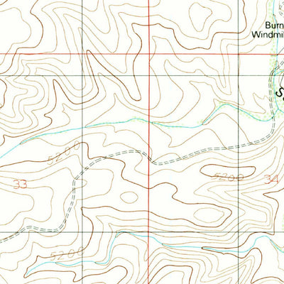 United States Geological Survey Flying H, NM (1989, 24000-Scale) digital map