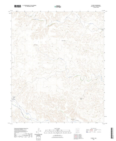 United States Geological Survey Flying H, NM (2023, 24000-Scale) digital map