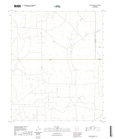 United States Geological Survey Flying M Ranch, NM (2023, 24000-Scale) digital map