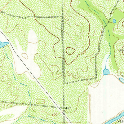 United States Geological Survey Flying W Ranch, TX (1974, 24000-Scale) digital map