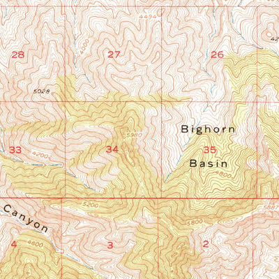 United States Geological Survey Flynn, CA (1956, 62500-Scale) digital map