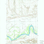 United States Geological Survey Flynn Creek South, MT (1972, 24000-Scale) digital map