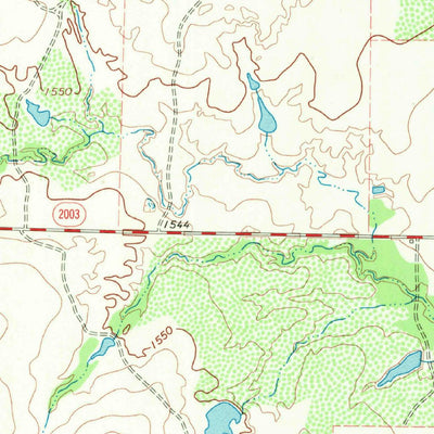 United States Geological Survey Foard City, TX (1968, 24000-Scale) digital map