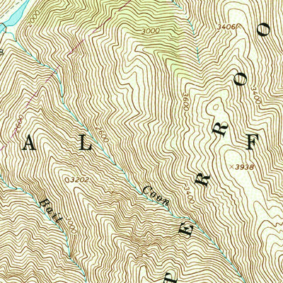 United States Geological Survey Fog Mountain, ID (1966, 24000-Scale) digital map
