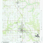 United States Geological Survey Foley, AL (1980, 24000-Scale) digital map