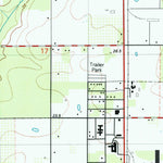 United States Geological Survey Foley, AL (1980, 24000-Scale) digital map