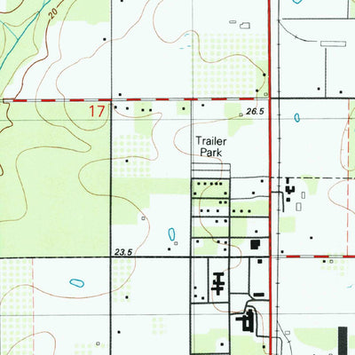 United States Geological Survey Foley, AL (1980, 24000-Scale) digital map