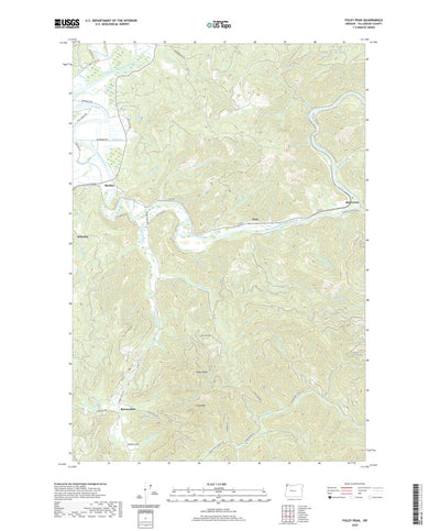 United States Geological Survey Foley Peak, OR (2020, 24000-Scale) digital map