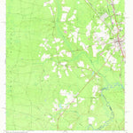 United States Geological Survey Folkston, GA-FL (1966, 24000-Scale) digital map