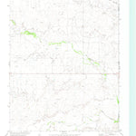 United States Geological Survey Follett SE, TX-OK (1972, 24000-Scale) digital map
