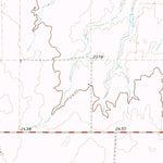 United States Geological Survey Follett SE, TX-OK (1972, 24000-Scale) digital map