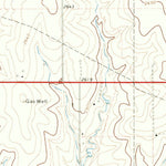 United States Geological Survey Follett, TX-OK (1972, 24000-Scale) digital map