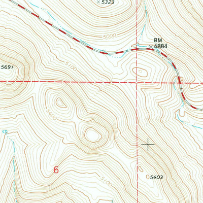 United States Geological Survey Folly Farm, OR (1974, 24000-Scale) digital map