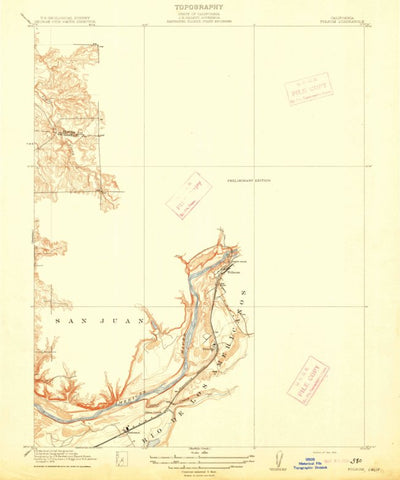 United States Geological Survey Folsom, CA (1914, 31680-Scale) digital map