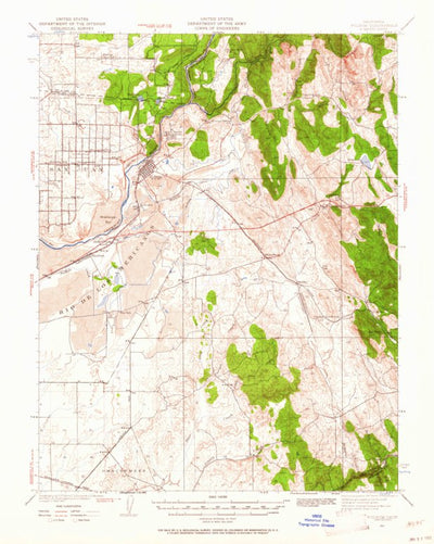 United States Geological Survey Folsom, CA (1941, 62500-Scale) digital map
