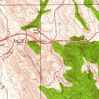 United States Geological Survey Folsom, CA (1941, 62500-Scale) digital map