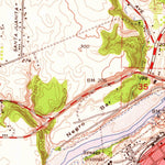 United States Geological Survey Folsom, CA (1954, 24000-Scale) digital map