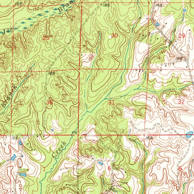United States Geological Survey Folsom, LA (1954, 62500-Scale) digital map
