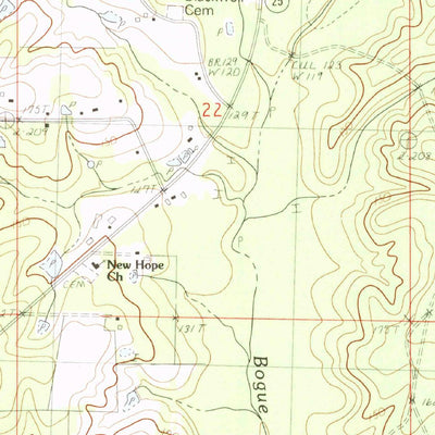 United States Geological Survey Folsom, LA (1983, 24000-Scale) digital map