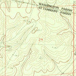 United States Geological Survey Folsom, LA (1983, 24000-Scale) digital map