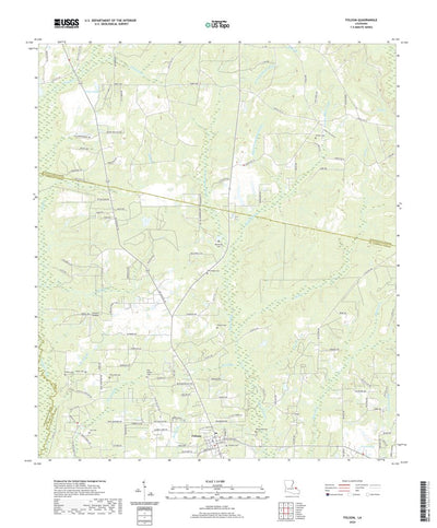 United States Geological Survey Folsom, LA (2020, 24000-Scale) digital map