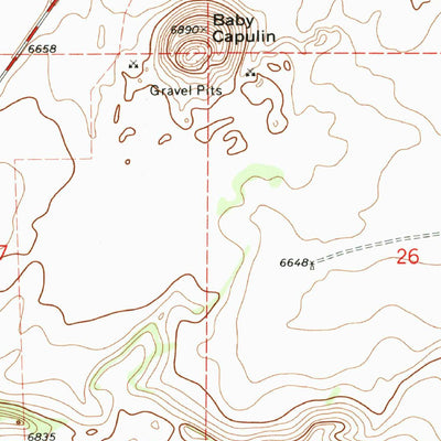 United States Geological Survey Folsom, NM (1972, 24000-Scale) digital map