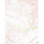 United States Geological Survey Folsom, SD (1953, 24000-Scale) digital map