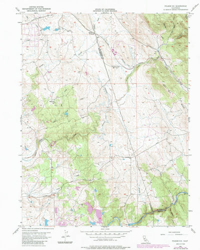 United States Geological Survey Folsom SE, CA (1954, 24000-Scale) digital map