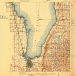 United States Geological Survey Fond Du Lac, WI (1910, 62500-Scale) digital map