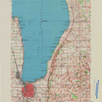 United States Geological Survey Fond Du Lac, WI (1955, 62500-Scale) digital map