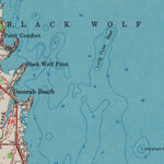 United States Geological Survey Fond Du Lac, WI (1955, 62500-Scale) digital map