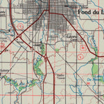 United States Geological Survey Fond Du Lac, WI (1980, 100000-Scale) digital map
