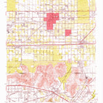 United States Geological Survey Fontana, CA (1953, 24000-Scale) digital map